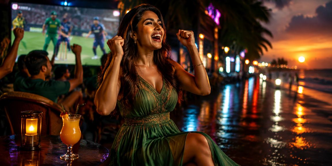 সেন্ট মার্টিনে সমুদ্রের পাশে মোবাইলে 33kv পেমেন্ট করছেন